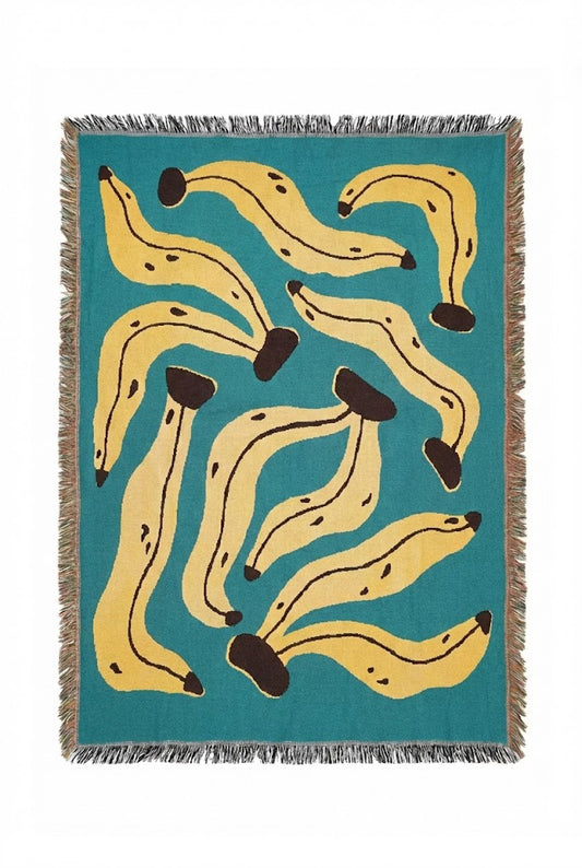 Pop Art Woven Throw Blanket